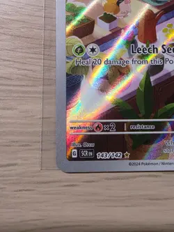 Pokemon TCG - Stellar Crown - Bulbasaur English 184/159 IR - Image 5