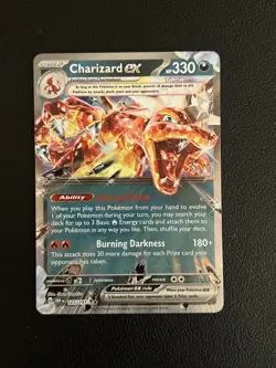 Pokemon TCG Charizard ex 125/197 – Obsidian Flames – Double Rare - Image 1