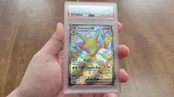 Pokemon TCG Alakazam EX 215/091 Shiny Ultra Rare Paldean Fates Free Shipping - Image 1