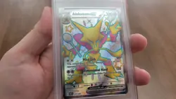 Pokemon TCG Alakazam EX 215/091 Shiny Ultra Rare Paldean Fates Free Shipping - Image 2