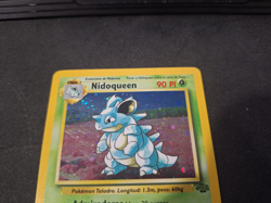 2000 Pokemon SPANISH Unlimited Jungle Nidoqueen Holo 7/64 Mod Played - Image 2