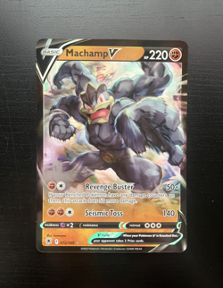Pokemon TCG - Machamp V 072/189 Swsh10: Astral Radiance Holo - LP/NM - Image 2
