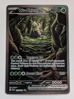 Wo-Chien Ex 257/193 Special Illustration Rare Paldea Evolved Pokemon TCG LP - Image 1