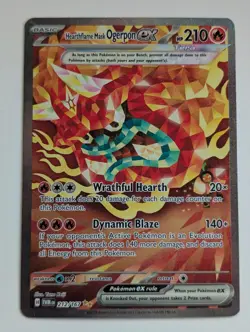 Hearthflame Mask Ogerpon ex 212/167 SIR Sv06: Twilight Masquerade Pokemon LP - Image 1