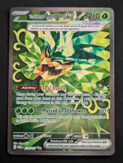 Teal Mask Ogerpon 211/167 Twilight Masquerade Special Illustration Pokemon LP - Image 1