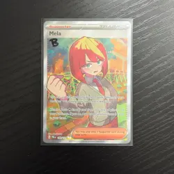 Mela Ultra Rare Full Art 140/131 Prismatic Evolutions Holo POKEMON NEAR MINT B - Image 1