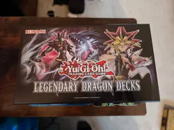 Yu Gi Oh! Legendary Dragon Decks (Box Opened Decks Sealed) - Unlimited Reprint - Image 1