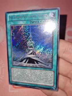 The Grand Spellbook Tower (LP) ABYR-EN060 Secret Rare Unlim - Image 3