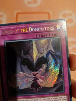 Songs Of The Dominators (LP) ALIN-EN078 Secret Rare 1st Edition - Image 5