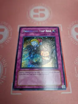 Treacherous Trap Hole (LP) CSOC-EN089 Secret Rare Unlim - Image 1