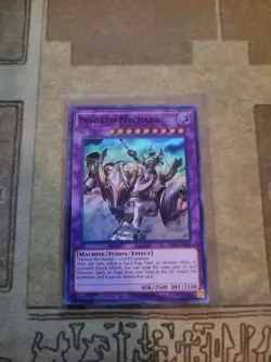 YUGIOH INVOKED MECHABA SHVA-EN041 SUPER 1ST ED NM - Image 1