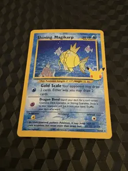 Pokemon TCG Shining Magikarp Celebrations Classic Collection Card 66/64 - Image 1