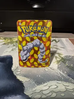 Onix #95 - Vintage Vending Machine Prism Sticker 2000 - Pokemon Card - Image 1