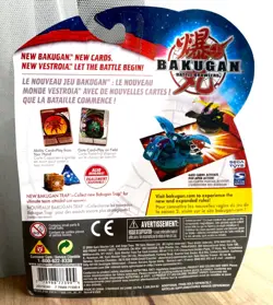 SEALED Bakugan Cosmic Ingram Darkus 450G Booster pack with CARDS - Image 3