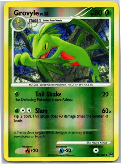 Grovyle Uncommon Stormfront Reverse Holo 39/100 Pokemon Card NM - Image 1