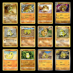 12x Sandslash and Sandslash Classic - Fossil Lot Pokemon Cards Collection Set - Image 1