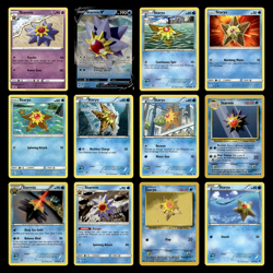12x Starmie and Staryu Lot Pokemon Cards Collection Set Deck Building TCG - Image 1