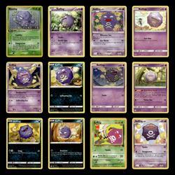 12x Weezing and Koffing EX - Deoxys Lot Pokemon Cards Collection Set TCG - Image 1