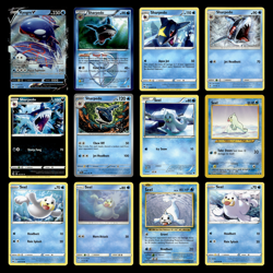 12x Kyogre V Sharpedo Seel Lot Pokemon Cards Collection Set Deck Building TCG - Image 1