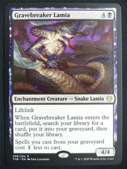 Gravebreaker Lamia - THB - Mtg Card #24K - Image 1
