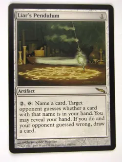 MTG Magic: the Gathering Cards: LIAR'S PENDULUM: MRD - Image 1