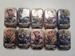 One Piece Card Game Tin Pack Set Vol. 2. Lot Of 10 Tins Sealed OP-13 🔥 🔥 🔥 - Image 1