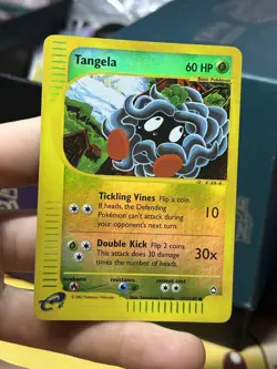Tangela 112/147 Aquapolis 2002 Reverse Holo e-Series Pokemon Card TCG - Image 3