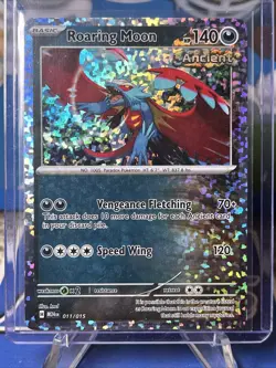 Pokemon 2025 Mcdonalds 9 Card Lot Roaring Moon Charizard Koraidon See Pics MINT - Image 2