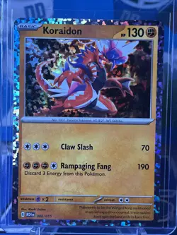 Pokemon 2025 Mcdonalds 9 Card Lot Roaring Moon Charizard Koraidon See Pics MINT - Image 5