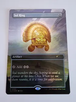 Sol Ring (2063) (Rainbow Foil) - Foil Near Mint MTG Secret Lair - Image 1