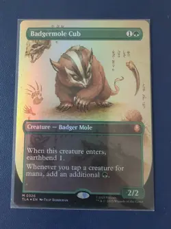 Badgermole Cub (Borderless) Avatar: The Last Airbender Foil - Image 1