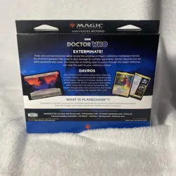 Magic The Gathering Universes Beyond: Doctor Who Masters Of Evil Commander Deck - Image 2