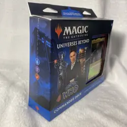 Magic The Gathering Universes Beyond: Doctor Who Masters Of Evil Commander Deck - Image 4