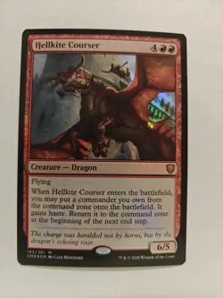 1x Hellkite Courser - Foil Light Play MTG Magic - Image 1