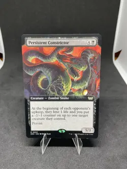 Persistent Constrictor (Extended Art) Commander: Duskmourn 0052 MTG - Image 1