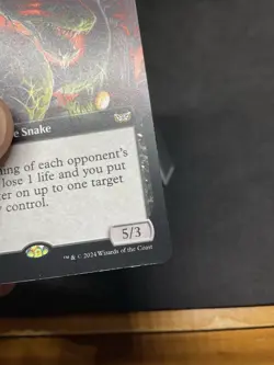 Persistent Constrictor (Extended Art) Commander: Duskmourn 0052 MTG - Image 4