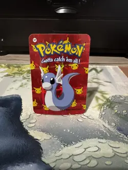 Dratini #147 - Vintage Vending Machine Prism Sticker 2000 - Pokemon Card - Image 1