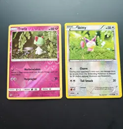 Trasla & Skitty Yuka Morii Reverse Holo Pokemon Karten Sammlung | DE & EN - Image 1