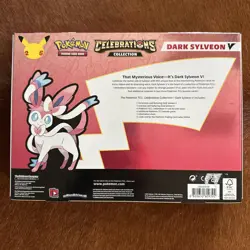 Pokemon TCG: Celebrations Collection Box [Dark Sylveon V 820650809392 - Image 2