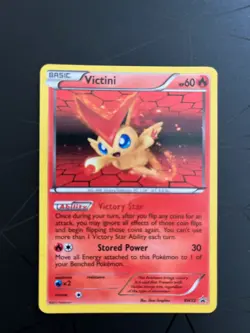 Pokemon TCG - Victini BW Black Star Promos BW32 Holo Promo NM - Image 1