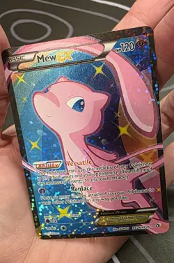 Pokemon Mew EX Full Art Ultra Rare Holo RC24/RC25 Legendary Treasures 120 HP - Image 1