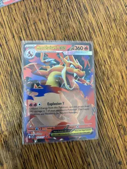 Mega Charizard Y ex 022/217 Ascended Heroes English Pokemon TCG - Image 1