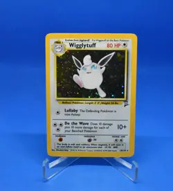 Pokemon - Wigglytuff [19/130] Holo LP Base Set 2 - Image 1