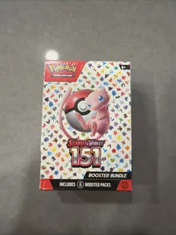 Pokemon TCG Scarlet & Violet 151 Booster Bundle Box (6 Packs) Sealed 820650853210 - Image 1