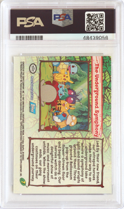 Topps Pokemon The Movie 2000 7 The Underground Symphony Rainbow Foil PSA 6 EX-MT - Image 2