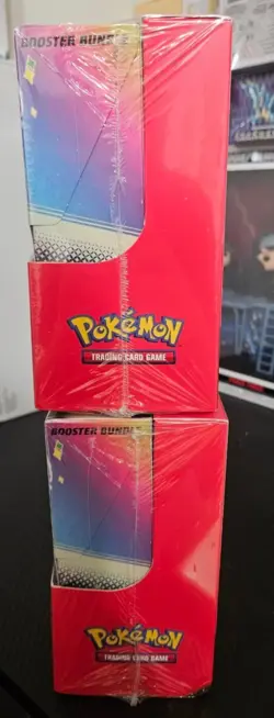 Pokemon Prismatic Evolutions ETB and Booster Bundle Costco, Sealed, 2-Pack LOT 2 - Image 4