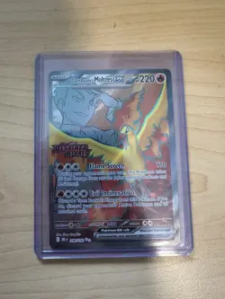 Team Rocket's Moltres ex SIR Stamped PROMO SET SIR 229/182 208/182 031/182 - Image 5