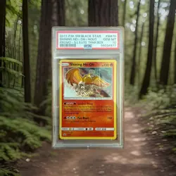 2017 Pokemon Shining Ho-Oh SM70 Black Star Promo PSA 10 - Image 1