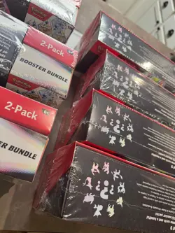 Sams Club Pokemon Prismatic Evolutions Surprise Boxes & Booster Bundle Lot of 10 - Image 3