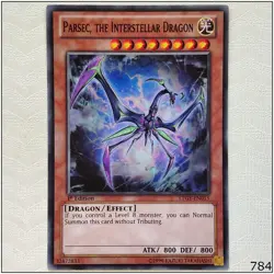 Parsec, the Interstellar Dragon - LTGY-EN015 - Common 1st Edition Yugioh - Image 1